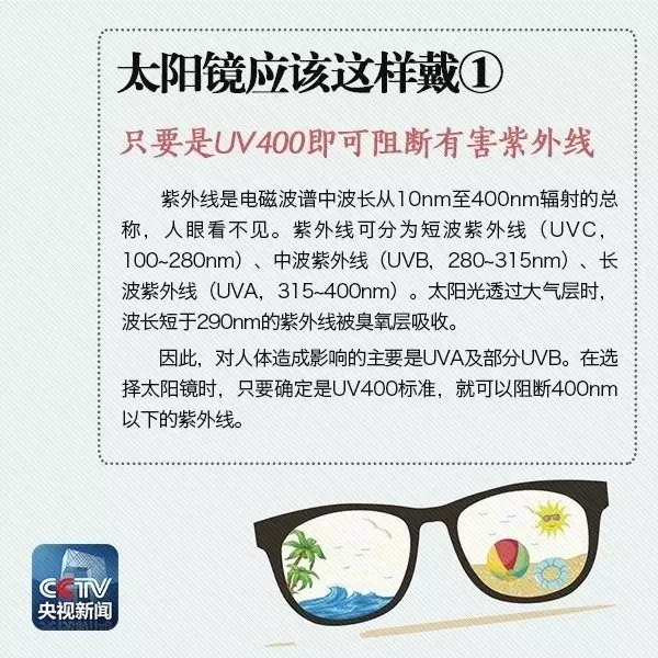 夏天即將到來，太陽鏡你真的會(huì)戴嗎？